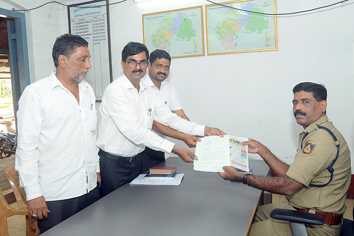 ಬಿಜೆಪಿ ರಾಜ್ಯ ಪ್ರಧಾನ ಕಾರ್ಯದರ್ಶಿ ವಿರುದ್ಧ ಸೂಕ್ತ ಕ್ರಮಕ್ಕೆ ಆಗ್ರಹಿಸಿ ಮನವಿ